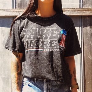 Harley Davidson shirt.